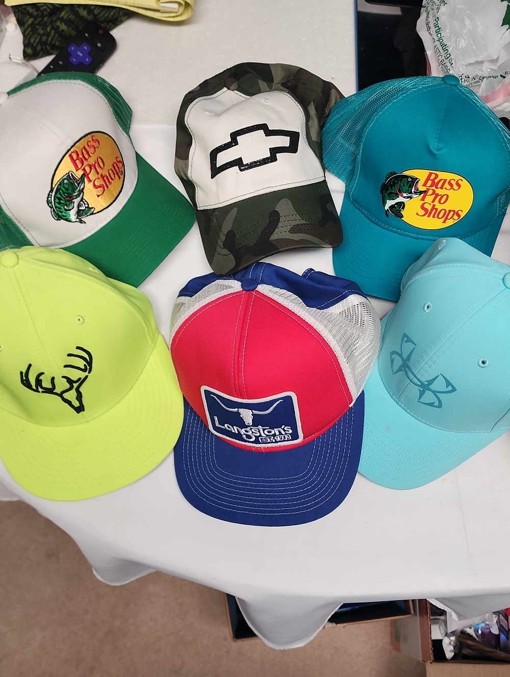 Longston's Red, Blue & White Trucker Hat